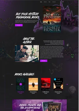 Author Website Design - Rabbit Book Publishers