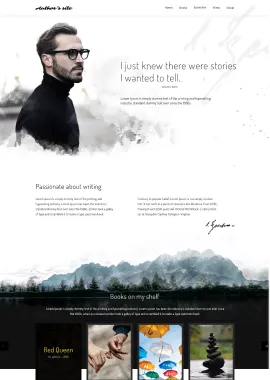 Author Website Design - Rabbit Book Publishers